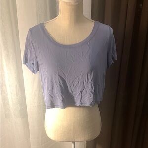 Forever 21 Periwinkle Crop Top